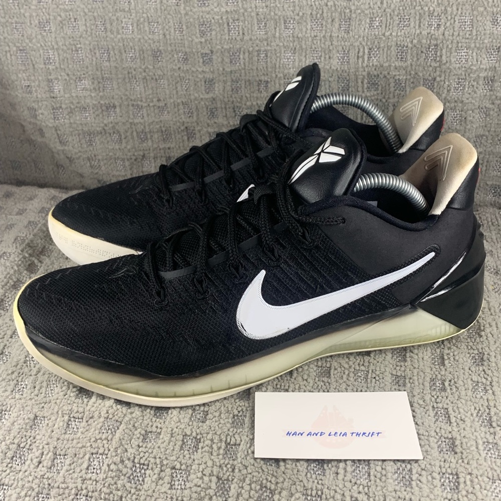 Nike Men's Kobe A.D. Mesh Lace-Up Basketball Shoes JQ2 Black 852425-001 US 10.5.